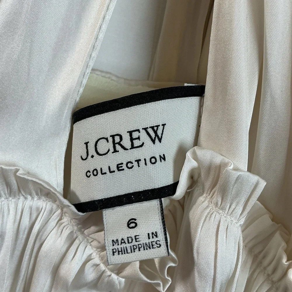 J. Crew White Chemise A0178